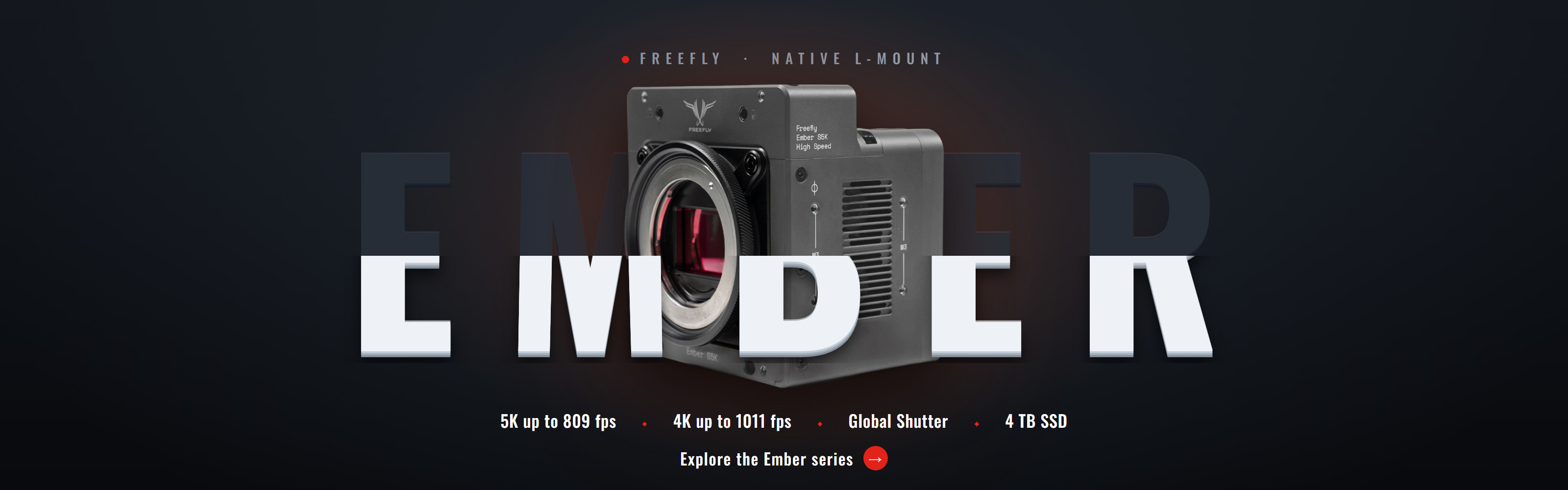 Freefly Ember with native L-Mount - high-speed camera, now in the AVT shop