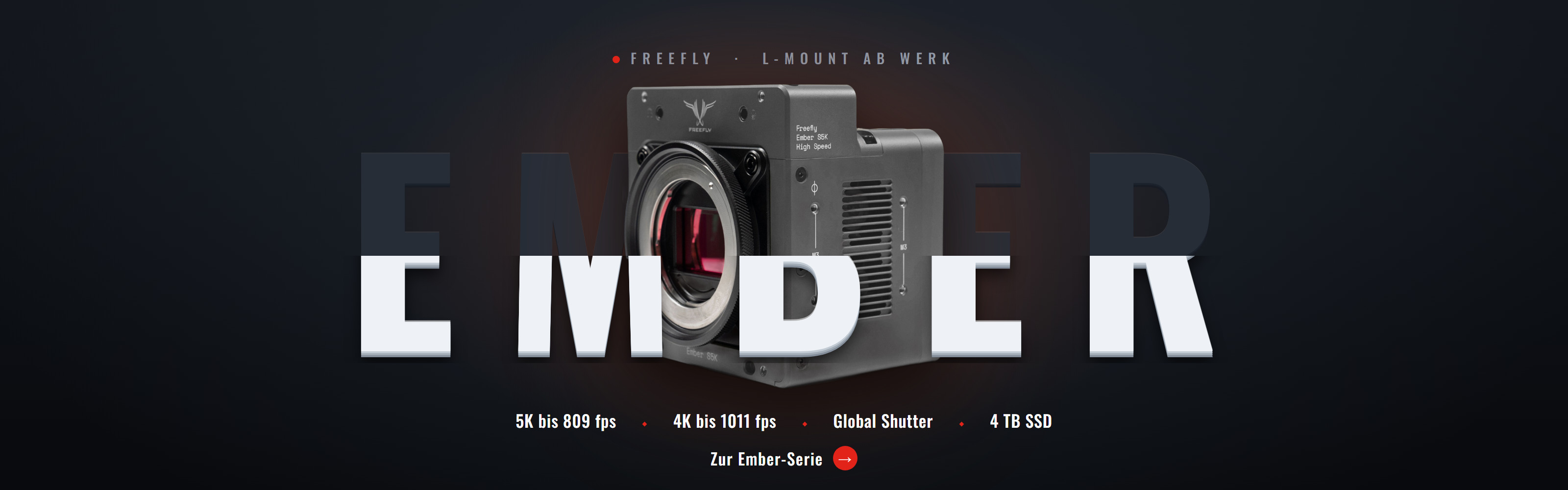 Freefly Ember L-Mount Highspeed-Kamera - jetzt im AVT-Shop