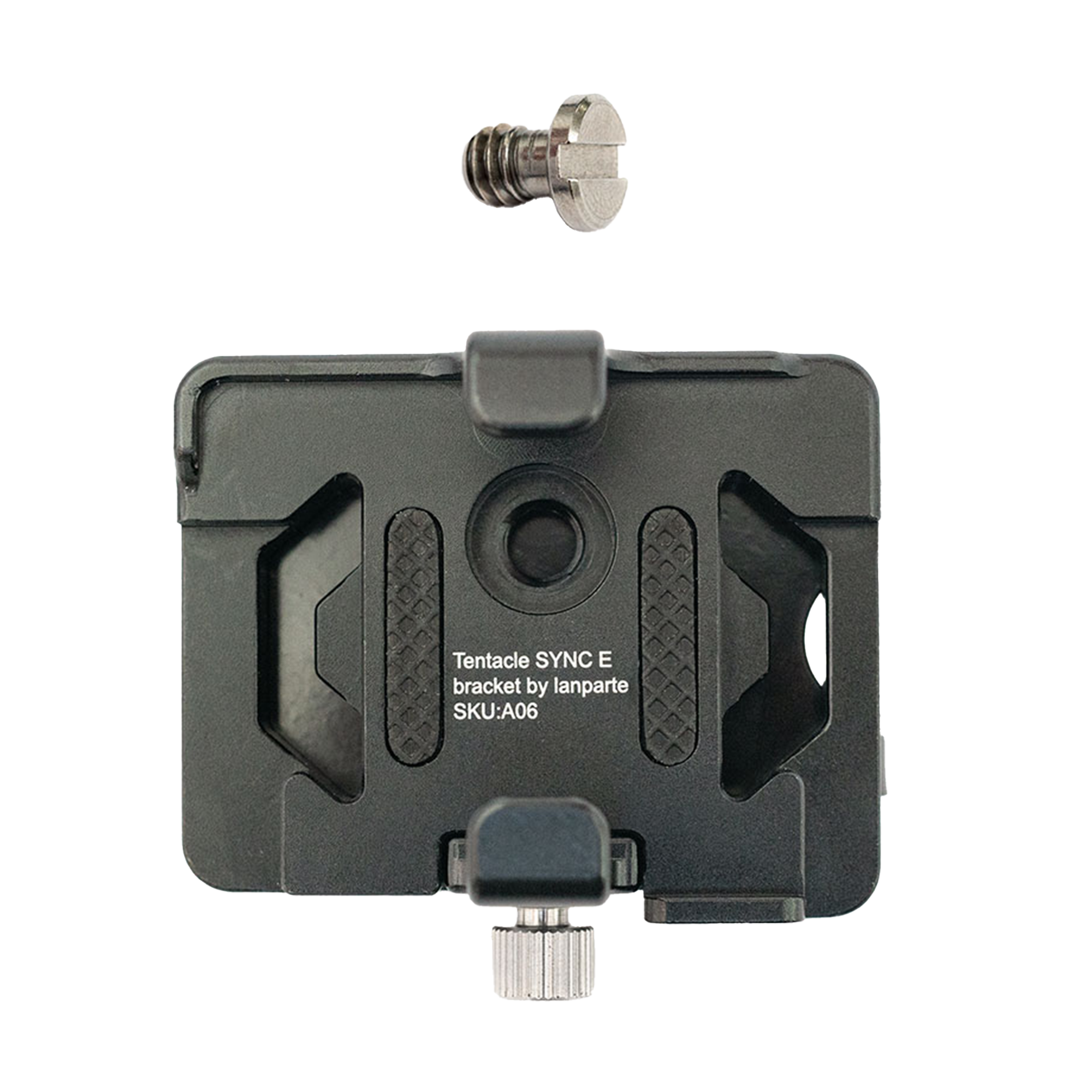 Tentacle Sync Bracket – Base Plate with Belt Clip for SYNC E Tentacle Sync Bracket – Base Plate with Belt Clip for SYNC E