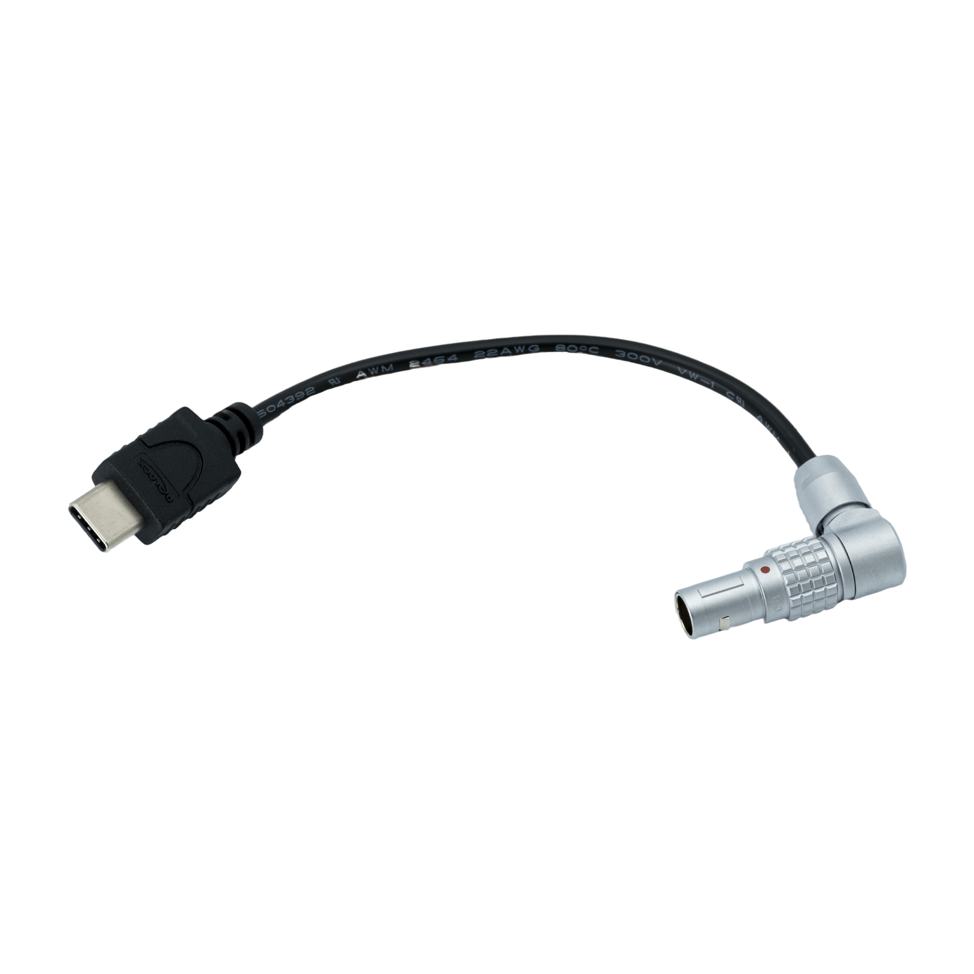DwarfConnection DC.LINK 90° 4pin Stecker auf USB-C Stecker