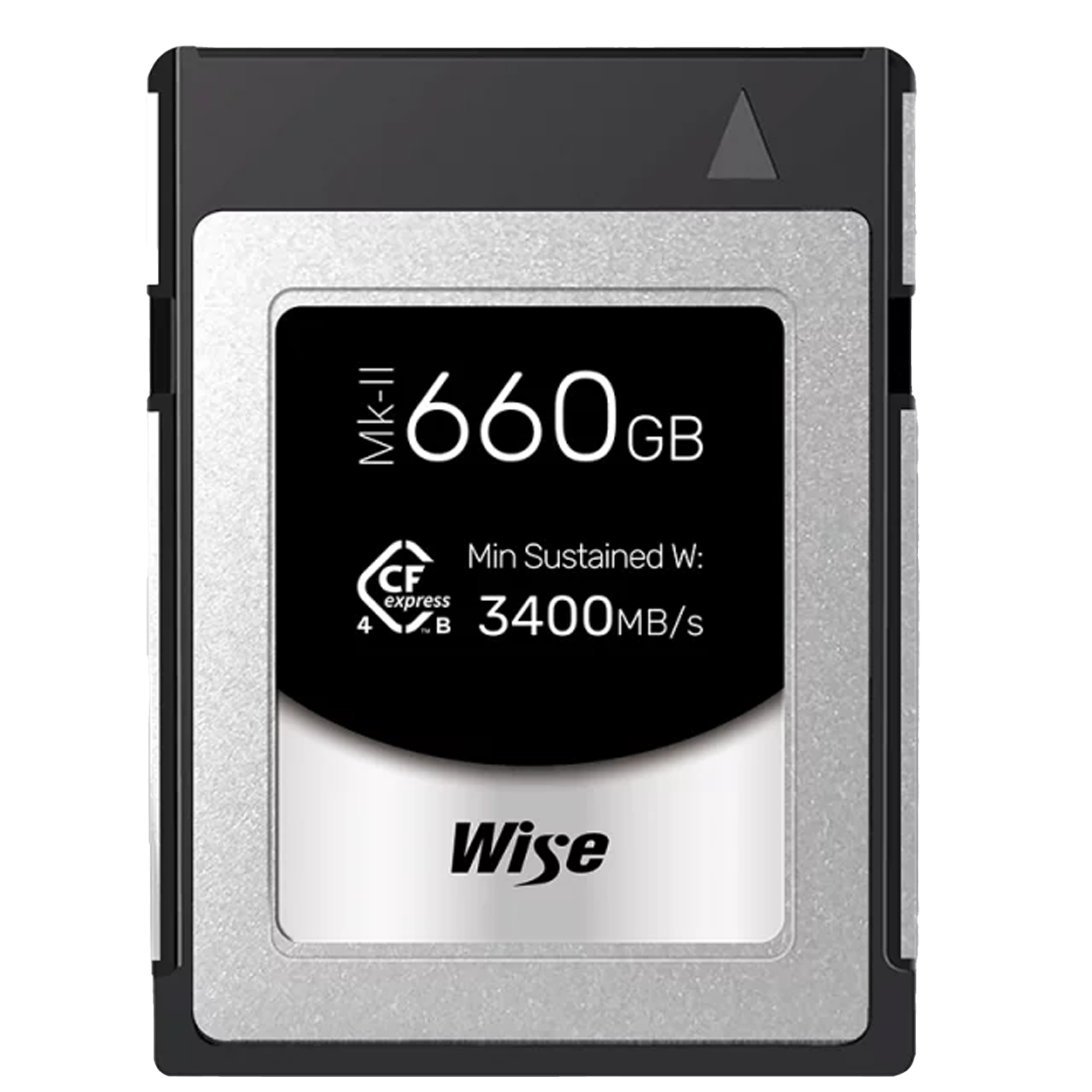 Wise 660GB CFexpress 4.0 Type B PRO Mk-II Memory Card
