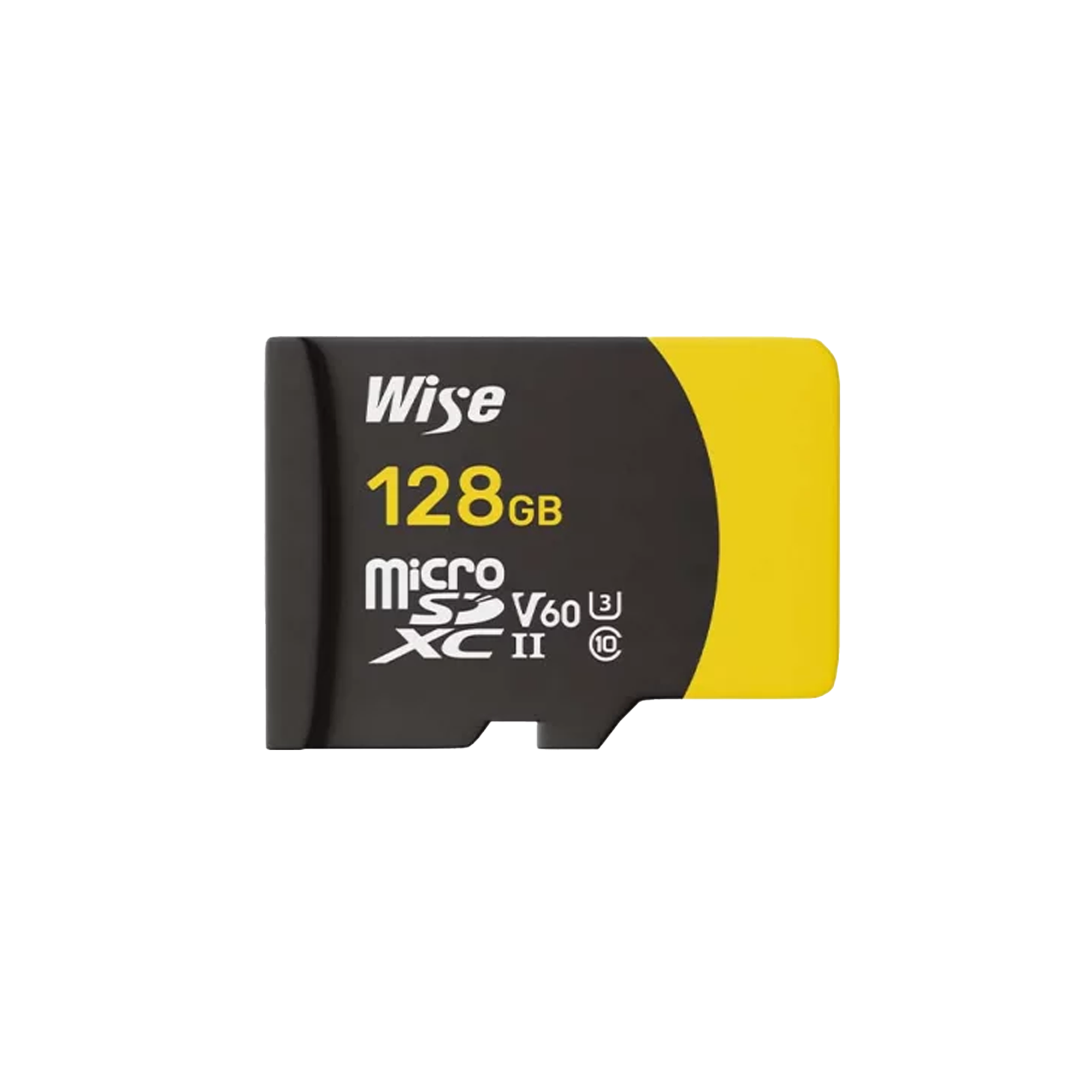 Wise 128GB microSDXC UHS-II V60 Memory Card