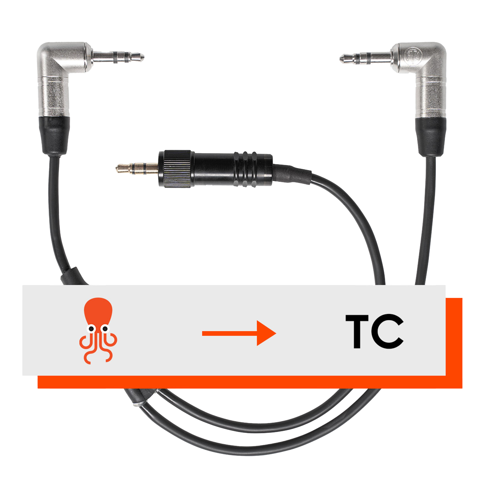 Tentacle Sync Timecode & Bodypack Receiver to Camera Y-Cable Tentacle Sync Timecode & Bodypack Receiver to Camera Y-Cable