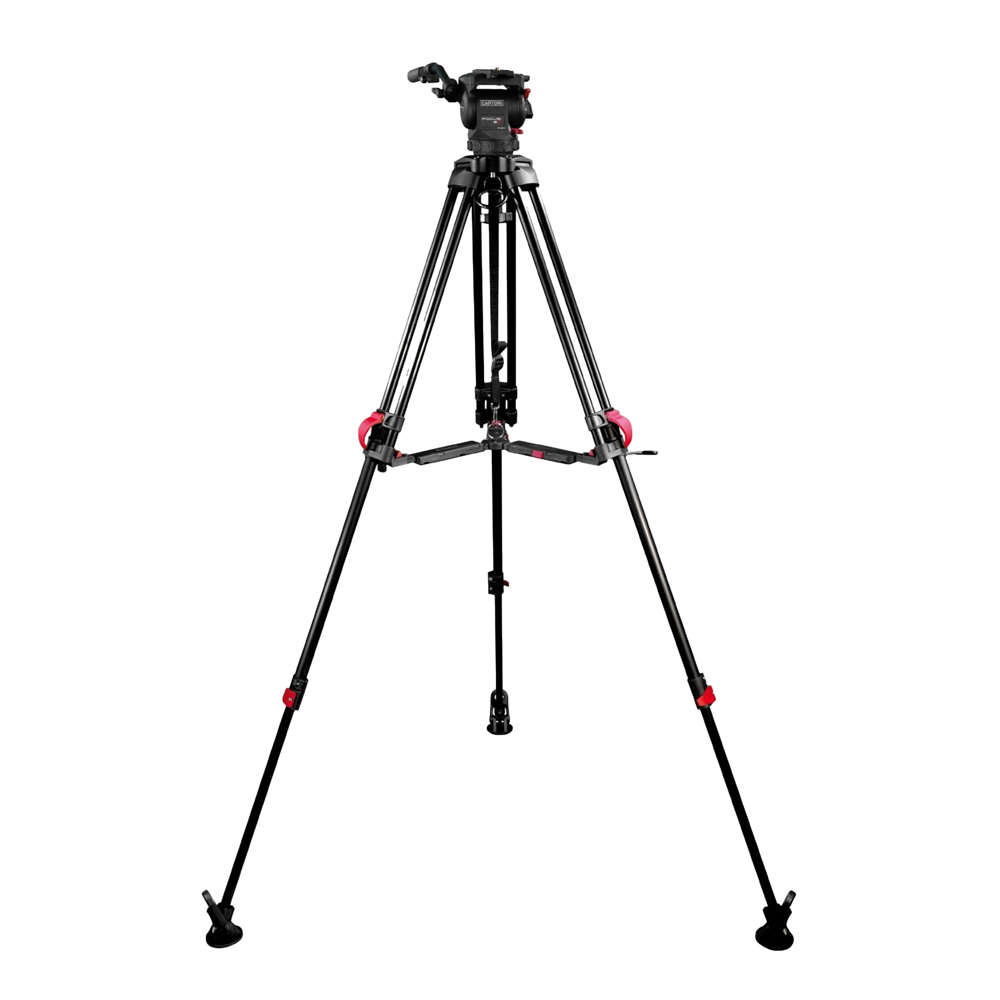 Cartoni Focus 8 - 2-Stage Red Lock ALU System MS