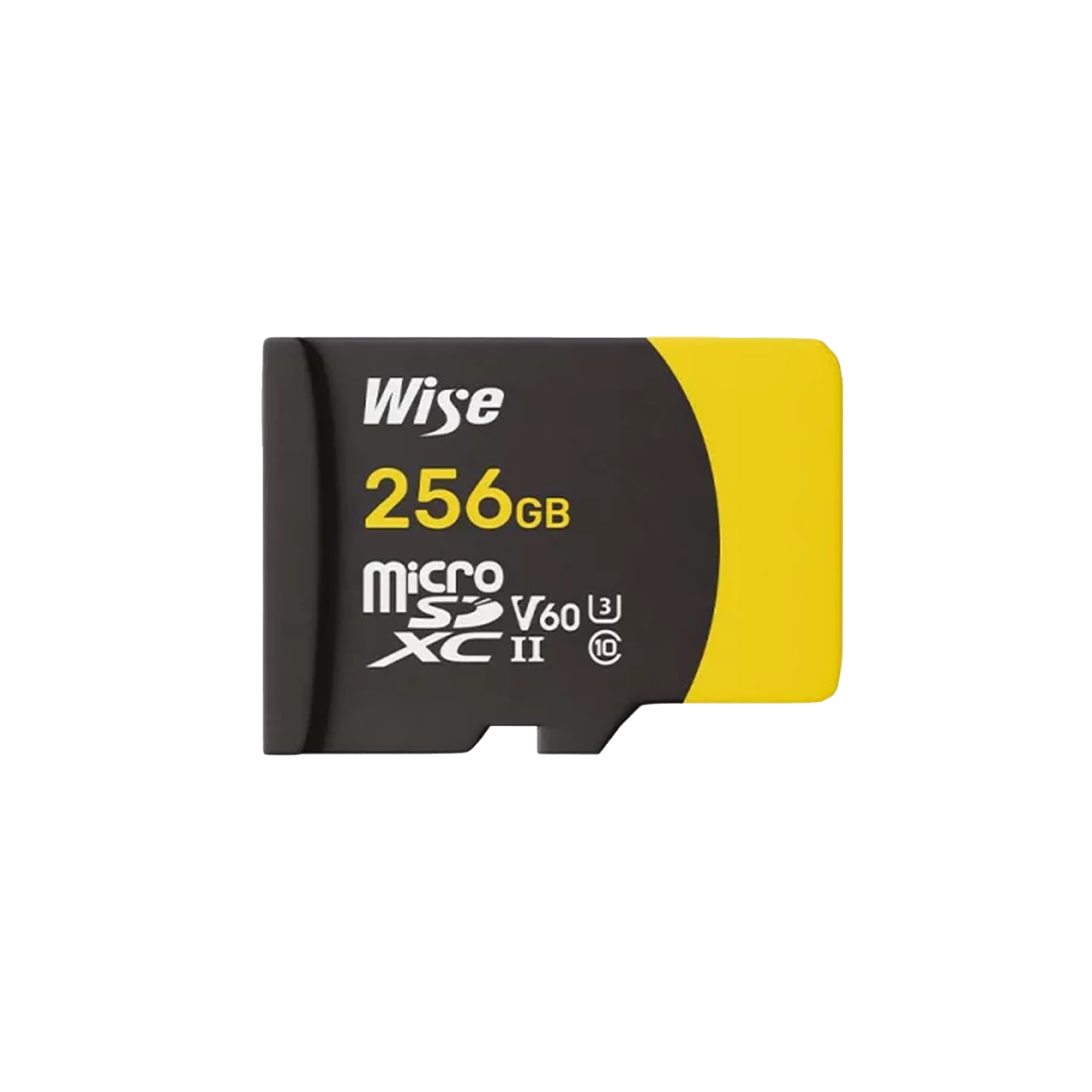 Wise 256GB microSDXC UHS-II V60 Memory Card