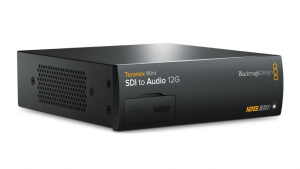 Blackmagic Teranex Mini - SDI to Audio 12G