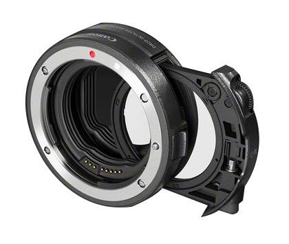 Canon EF-EOS R Adapter mit Polfilter Einsteckfilter (C-PL)