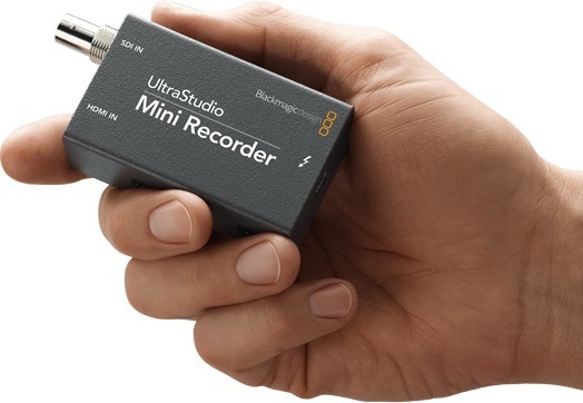 how to set up blackmagic ultrastudio mini recorder