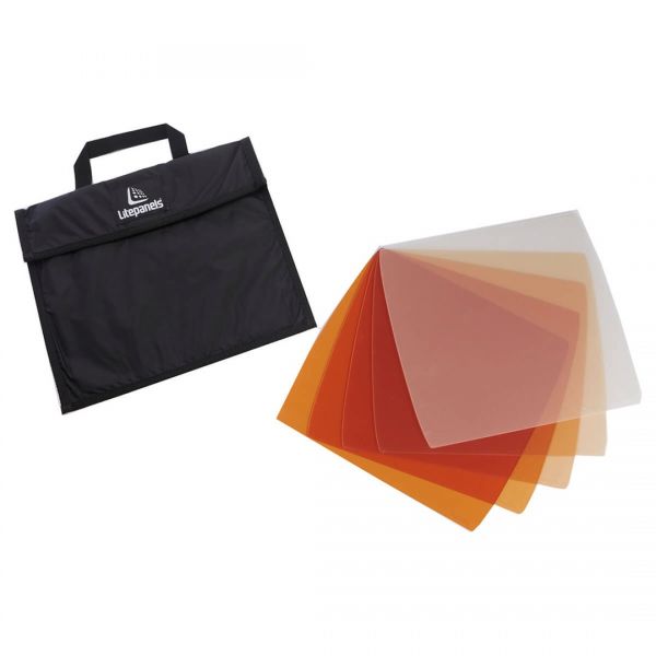 Litepanels Astra 1x1 5-piece CTO Gel Set with Bag