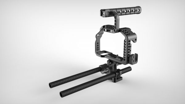 8Sinn a7S/a7R Cage + Top Handle Basic + Universal Rod Support